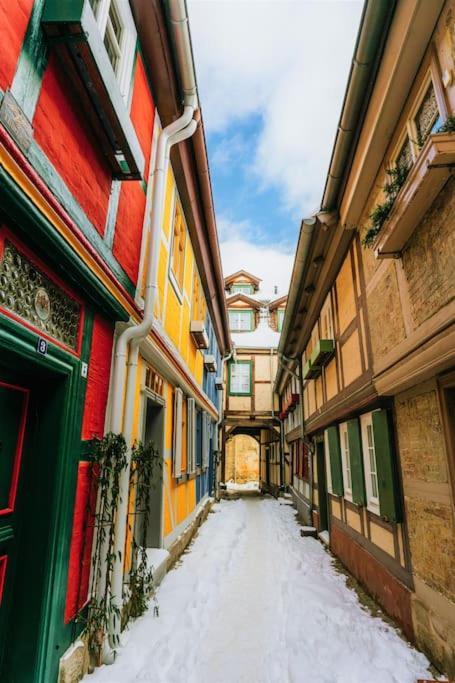 Waldstuebchen Quedlinburg Apartment ภายนอก รูปภาพ